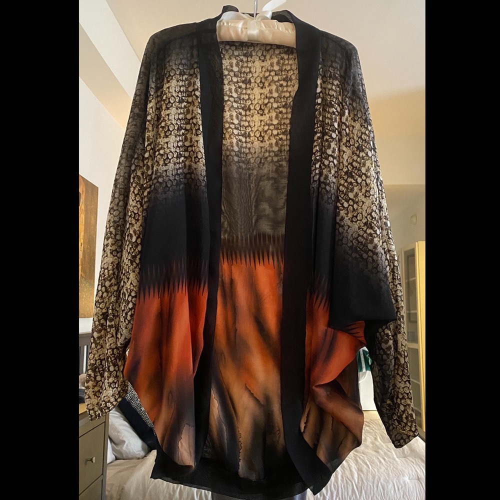 LF Printed Kimono